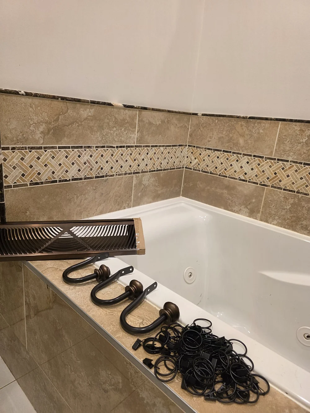 Bronze Curved Bath Vent Cover & More.